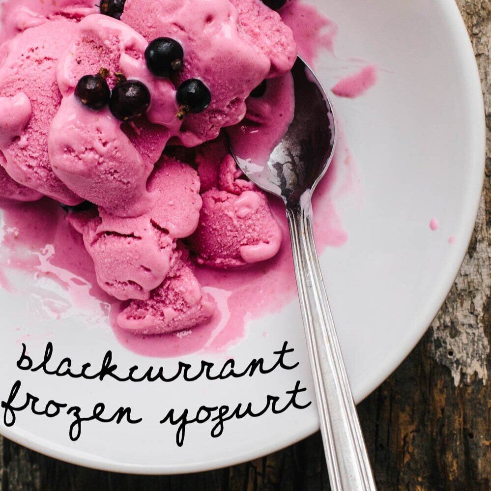 Garden Redemption (Backcurrant Frozen Yogurt)