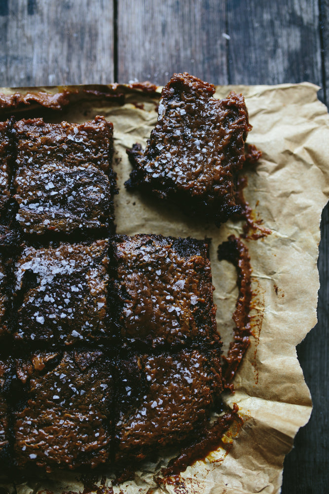 The Famous Gartur Salted Caramel Brownies