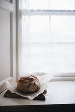 No Knead Overnight Sourdough Bread