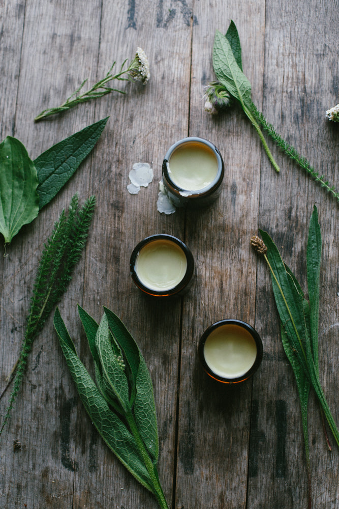 Mama's Super Magic Cream (aka Yarrow, Comfrey and Plantain Salve)