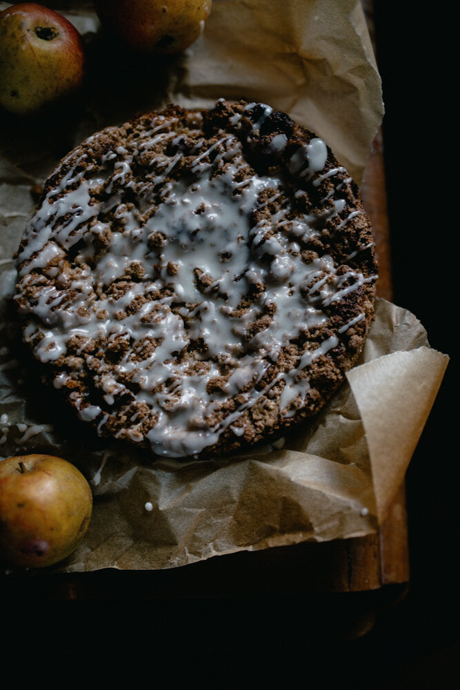 Einkorn and Apple Coffee Cake